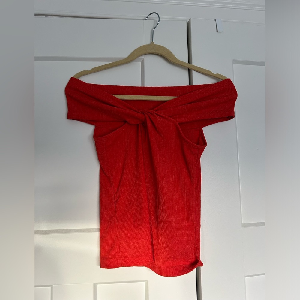 Anthropologie red top!